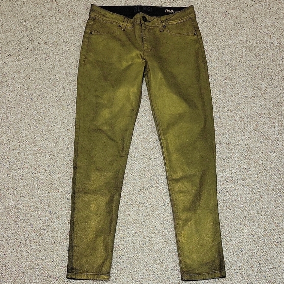 DL 1961 Emma Legging In Fools Gold Womens Sz 30. - Picture 1 of 7